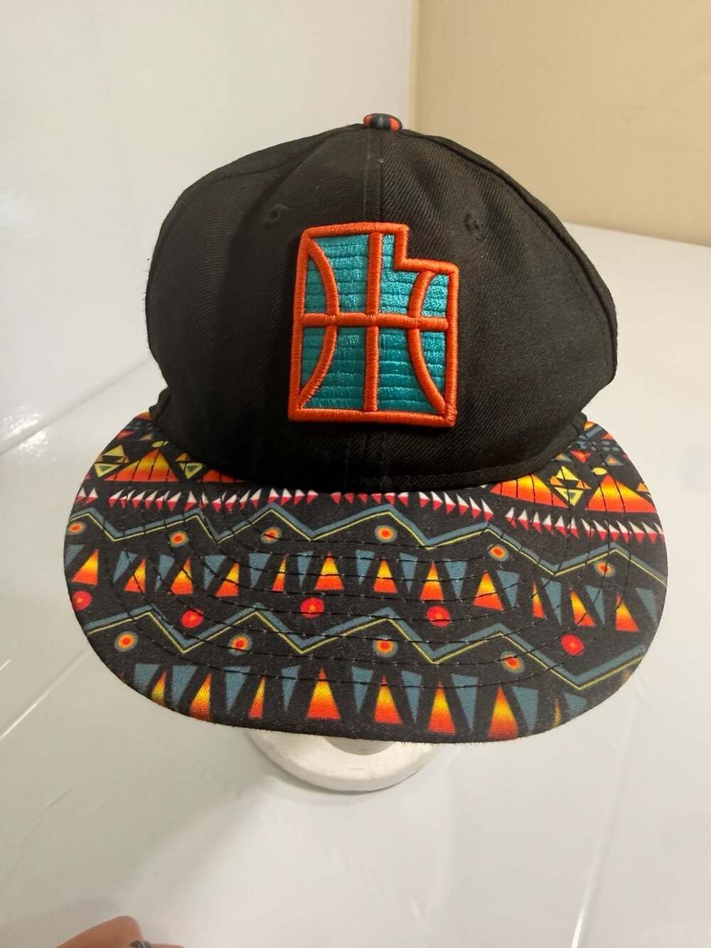 New Era 59FIFTY Utah Jazz Aztec Print Brim Fitted Hat